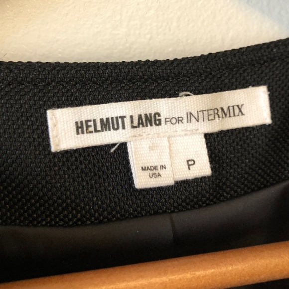 Helmut Lang x Intermix Black Zipper Top - Picture 3 of 4